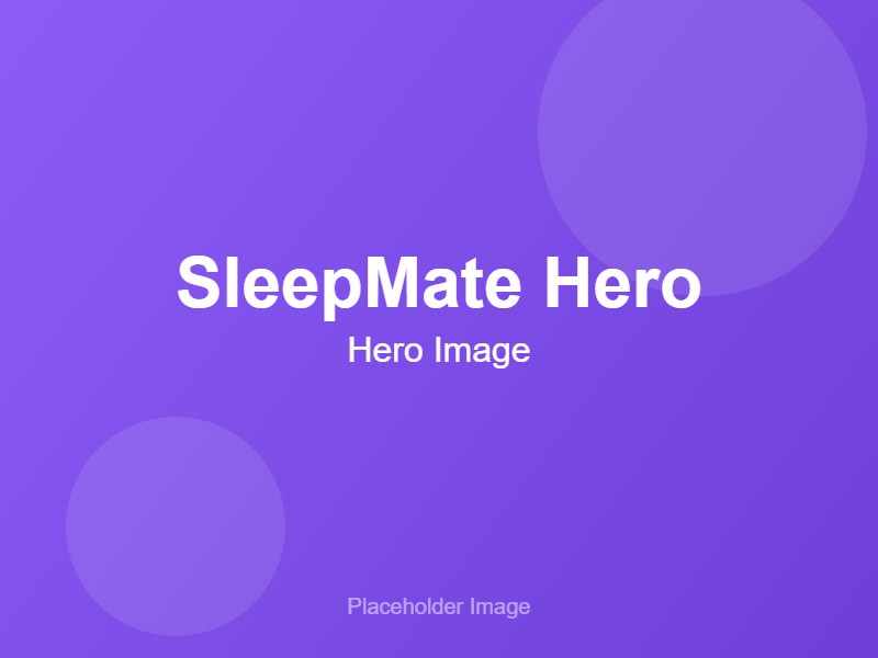 SleepMate: Sleep assistance app for mothers and children